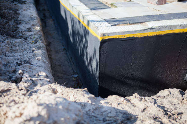Professional Waterproofing technician working in Centerburg, OH
